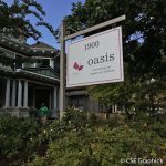 Oasis Address Metal Sign