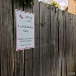 Oasis Parking Metal Sign