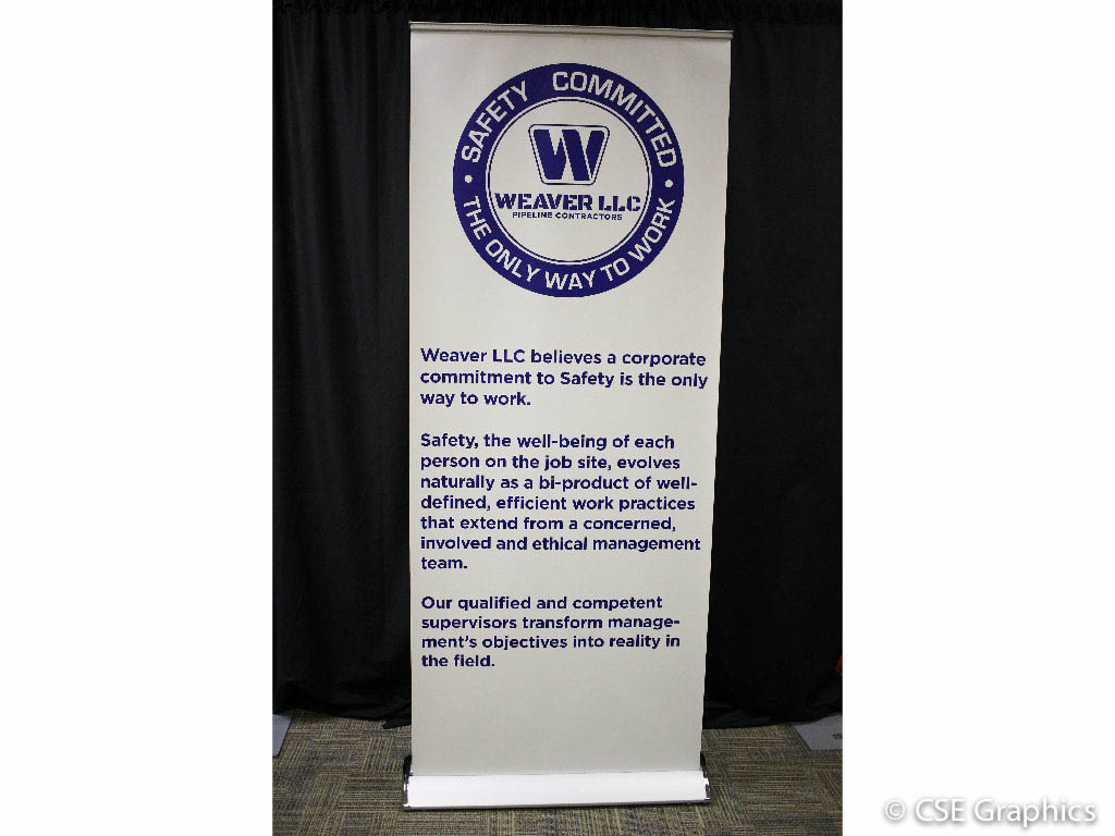Retractable Banner Stand Cse Graphics