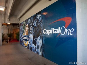 Capital One Wall Grpahic
