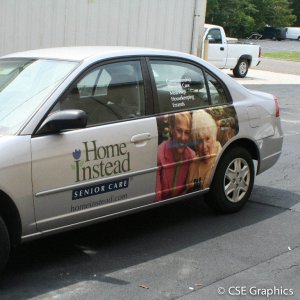 Home Instead Vehicle Graphic