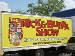 Rick & Bubba Show Vehicle Graphic