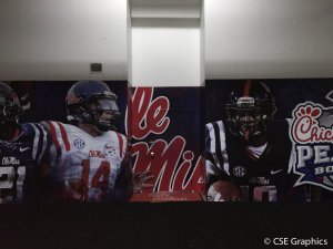 Ole Miss Wall Graphic