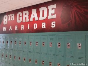 Warriors Wall Graphic