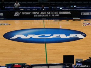 NCAA Basketball Floor Graphic