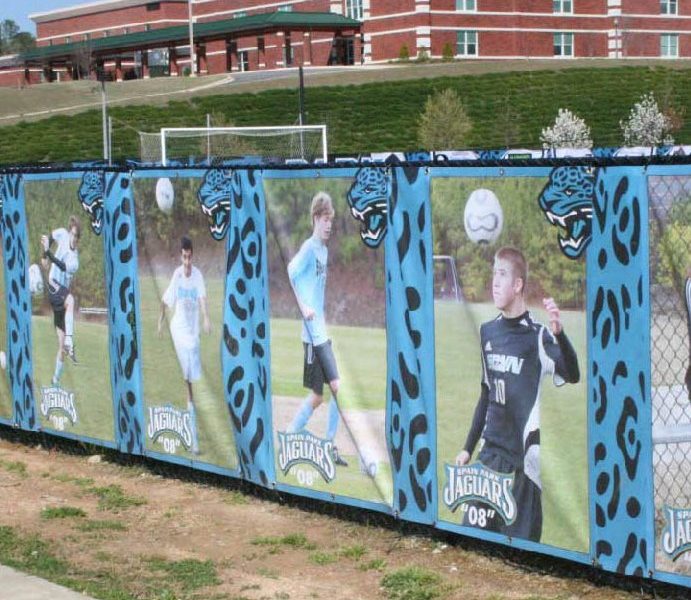 Mesh Spain Park Banners
